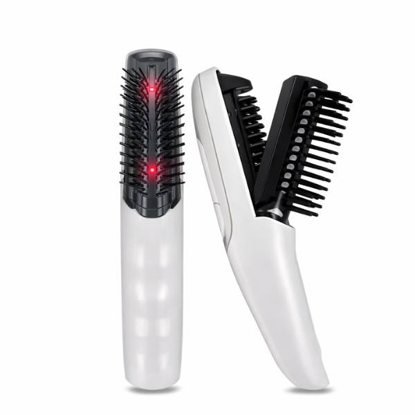 Cepillo Anticaída con luz infrarroja y vibración
