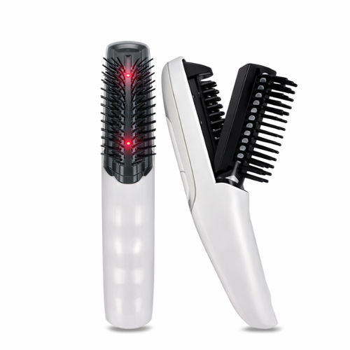 Cepillo Anticaída con luz infrarroja y vibración