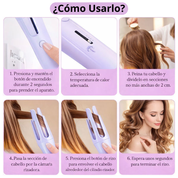 Rizador de pelo 3 en 1